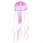 Aquarienlandschaftssimulation transparente fluoreszierende Quallendekoration