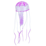 Aquarienlandschaftssimulation transparente fluoreszierende Quallendekoration