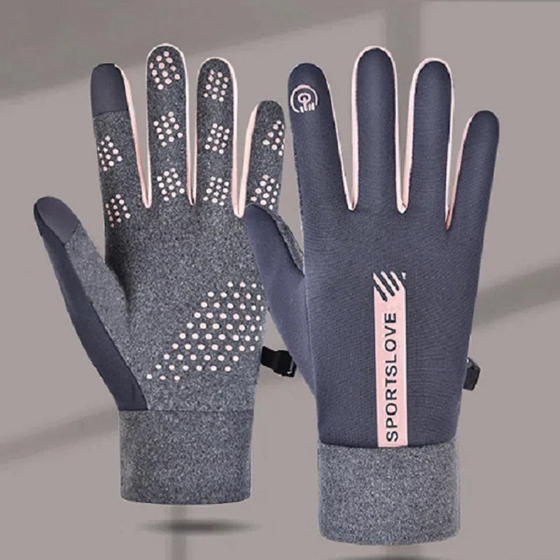 Wasserdichte Finger-Touchscreen-Handschuhe, rutschfest und kältebeständig