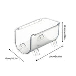 Mehrstufiger klarer Becher-Organisator