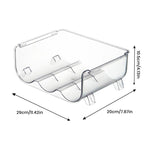 Mehrstufiger klarer Becher-Organisator