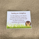 Gestrickter Igel Ornament