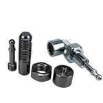 Buntes schraubenförmiges Metallrohr