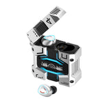 Drahtloses Bluetooth-Headset im Sci-Fi-Stil