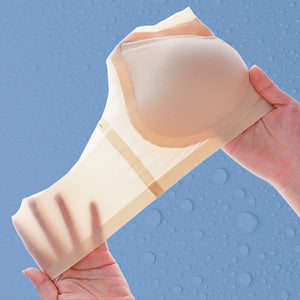 Ultradünner Sommer-Komfort-BH aus Eisseide in Übergröße