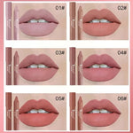 12-farbiger matter Lippenstift