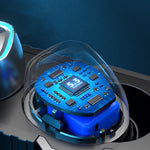 Drahtloses Bluetooth-Headset im Sci-Fi-Stil