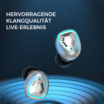 Drahtloses Bluetooth-Headset im Sci-Fi-Stil