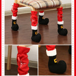 Weihnachten Stuhl Fuß Abdeckung