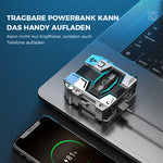 Drahtloses Bluetooth-Headset im Sci-Fi-Stil