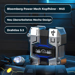 Drahtloses Bluetooth-Headset im Sci-Fi-Stil