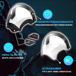 Voller Gesichtsschutz Industriemaske für Pestizidsprühen