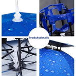 Regenschirmhut für das Fischen und Gartenarbeit