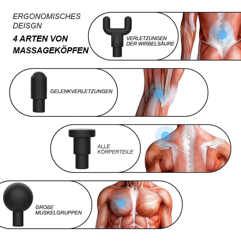 Drahtloses Handmassagegerät für tiefe Muskeln