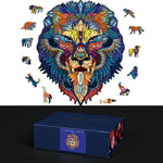 3D-Tier-Puzzle-Spielzeug aus Holz