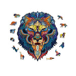 3D-Tier-Puzzle-Spielzeug aus Holz