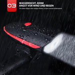 2- in- 1 Fahrrad USB Horn Frontleuchte