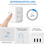 Mechanischer Timer für Steckdose