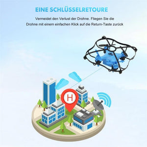 Globale Rennwagen-Boot-Drohne 3 in 1