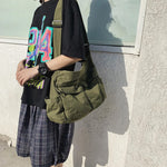 Umhängetasche aus Segeltuch