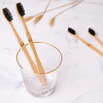 Neues Design Mischfarbe Bambus Zahnbürste