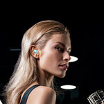 Drahtloses Bluetooth-Headset im Sci-Fi-Stil