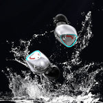 Drahtloses Bluetooth-Headset im Sci-Fi-Stil