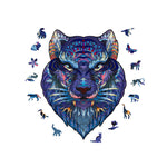 3D-Tier-Puzzle-Spielzeug aus Holz