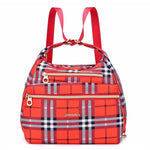 Tasche mit doppelten Reißverschlüsse, Rucksack, Handtasche und Umhängetasche
