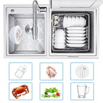 Ultraschall-Geschirrspüler und Waschmaschine