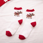 Frauen Weihnachten Plüsch Socken