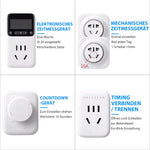 Mechanischer Timer für Steckdose