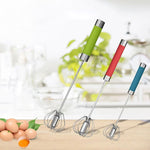 Halbautomatischer Schneebesen aus Edelstahl