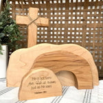 Ostern Szene hölzerne Dekoration