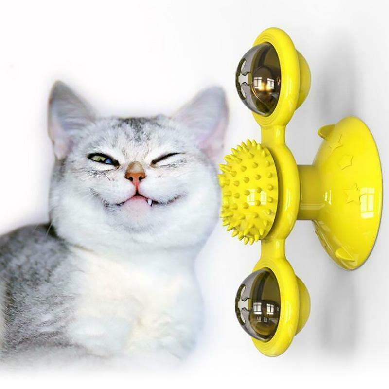 Windmühle Katzenspielzeug