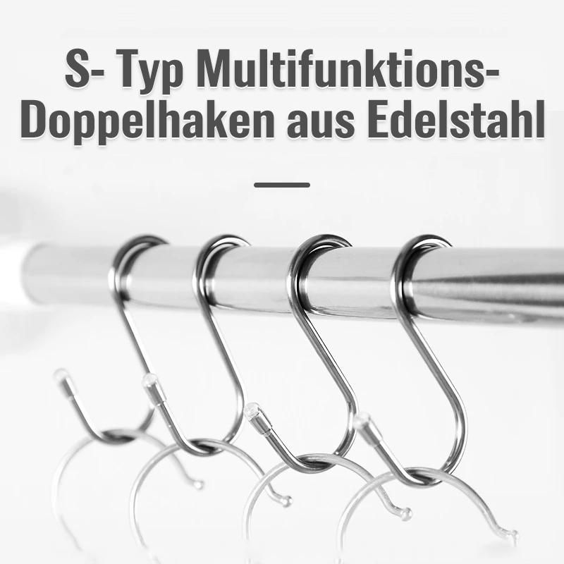 S- Typ Multifunktions-Doppelhaken aus Edelstahl