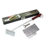 Langstielige Grillmarke für gegrilltes Fleisch