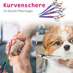 Professionelles Hundepflege-Scherenset