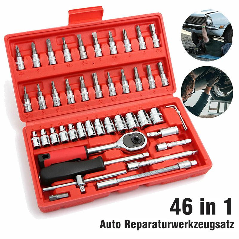 46 in 1 Auto Reparaturwerkzeugsatz