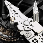 Multifunktionale Drahtabisolierzange