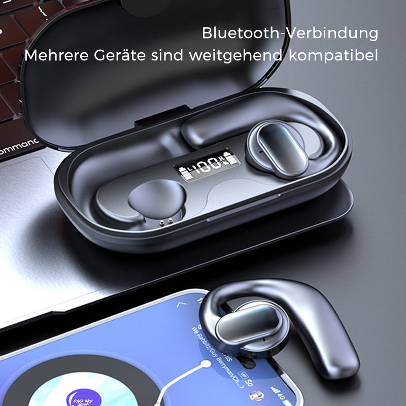 Drahtloses Bluetooth-Headset mit Knochenleitung