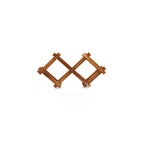 Klappbares Weinregal aus Holz