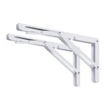 Dreieckige Trennwandklammer aus Edelstahl