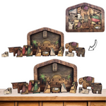 Holz Jesus-Puzzle Set