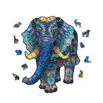 3D-Tier-Puzzle-Spielzeug aus Holz