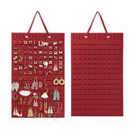 Schmuckaufbewahrung an der Wand