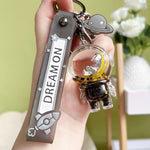 Kreativer Schwimmender Astronauten-Schlüsselanhänger