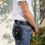 Unsichtbare Stretch-Gürteltasche mit Diebstahlschutz