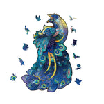 3D-Tier-Puzzle-Spielzeug aus Holz