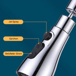 3-Funktions-Küchenarmatur-Sprühkopf